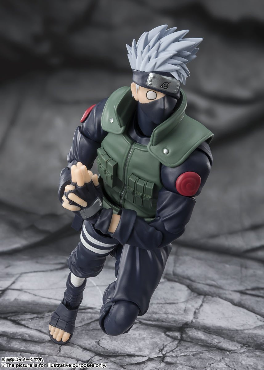 S.H.Figuarts Kakashi Hatake -Yuumei Todoroku Sharingan no Eiyuu- "NARUTO Shippuden" | animota