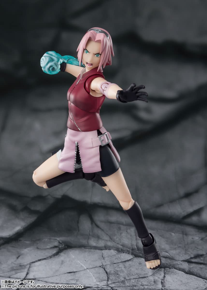 S.H.Figuarts Sakura Haruno -Inheritor of the Master's Indominable Spirit- "NARUTO Shippuden" | animota
