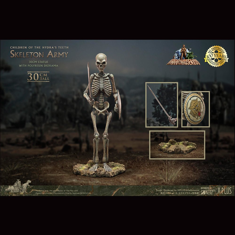 Skeleton Army Statue - Completed Figure | animota