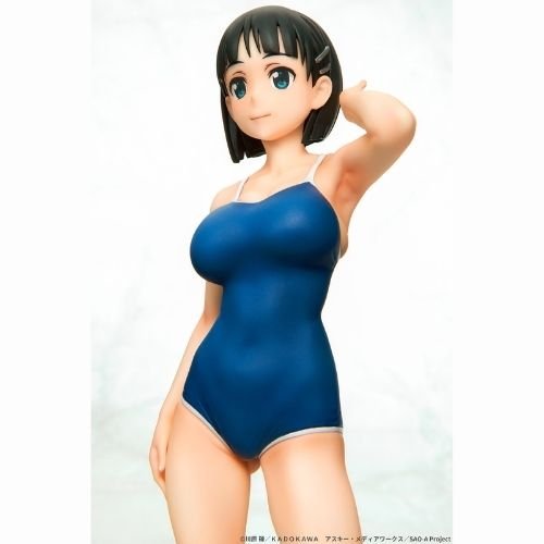 Sword Art Online Suguha Kirigaya Navy School Swimsuit ver. 1/7 Complete Figure | animota
