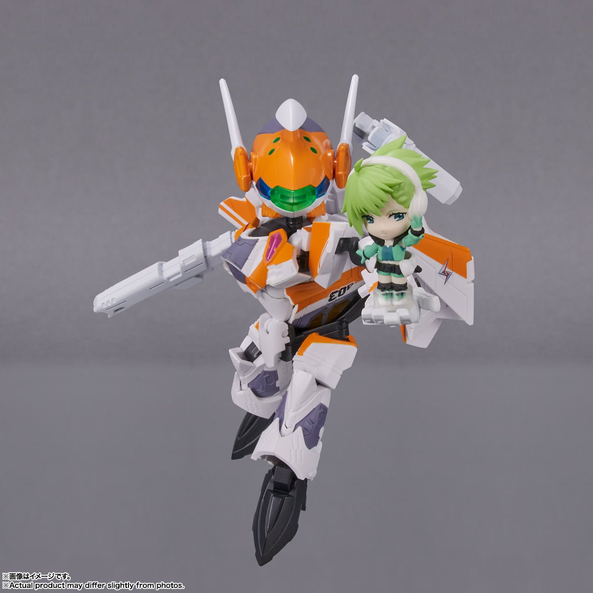 TINY SESSION "Macross Delta" VF-31E Siegfried (Chuck Mustang Custom) with Reina Prowler | animota