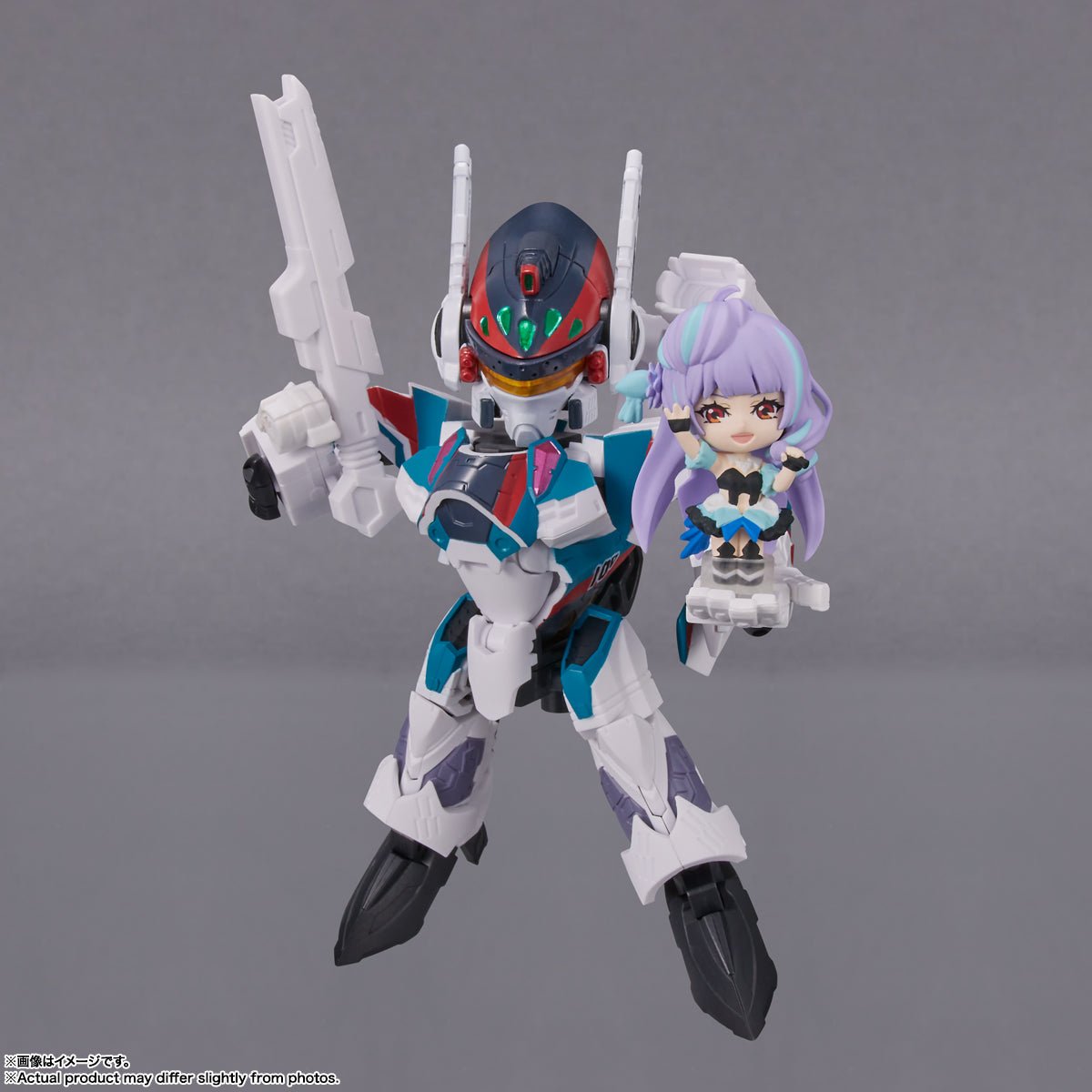 TINY SESSION "Macross Delta" VF-31S Siegfried (Arad Molders Custom) with Mikumo Guynemer | animota