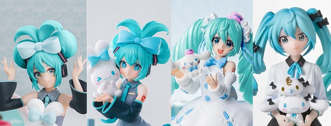 Pick up and introduce Hatsune Miku x Cinnamoroll collaboration products.