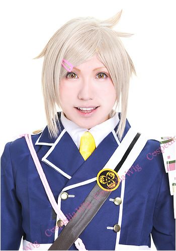 ”Touken Ranbu”Houchou Toushirou style cosplay wig | animota