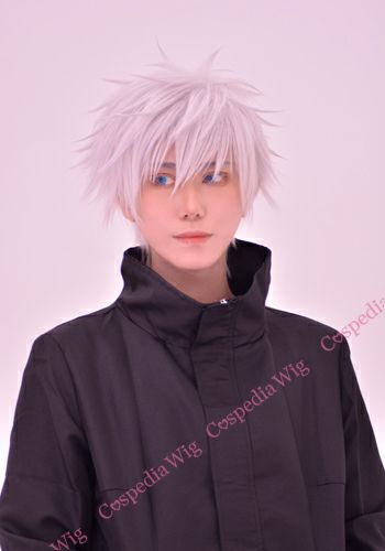 "Jujutsu Kaisen" Satoru Gojo（Hair-down ver.） style cosplay wig | animota