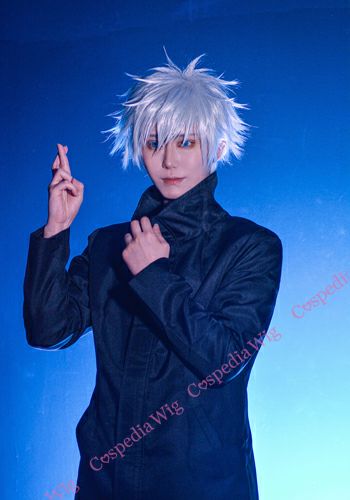 Jujutsu Kaisen Satoru Gojo Hair down ver. style cosplay wig animota