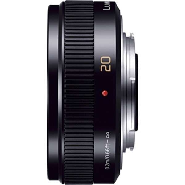 Panasonic Camera Lens LUMIX G 20mm/F1.7 II ASPH. LUMIX Black H-H020A-K [Micro Four Thirds /Single Focal Length Lens]
