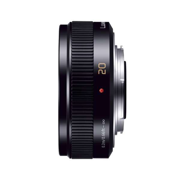 Panasonic Lumix G 20mm F1.7 II ASPH. Vastbrandpuntslens – Zwart – Asferisch – Metaal – Hoge Contrast & Zachte Focus – Voor Micro Four Thirds
