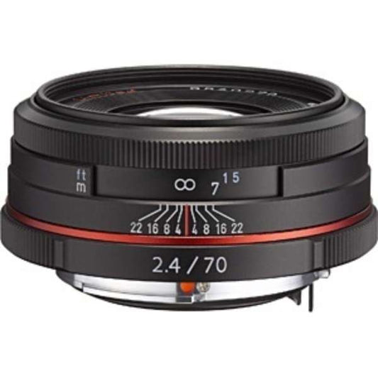 PENTAX Camera Lens HD PENTAX-DA 70mmF2.4 Limited for APS-C Black [PENTAX K /Single Focal Length Lens]