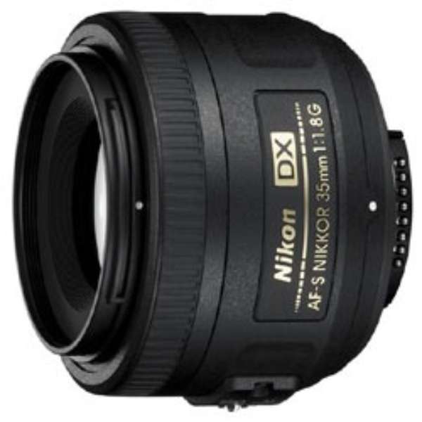 Nikon Camera Lens AF-S DX NIKKOR 35mm f/1.8G for APS-C Black [Nikon F / Single Focal Length Lens]