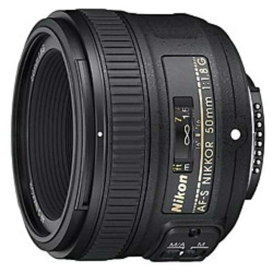 Nikon Camera Lens AF-S NIKKOR 50mm f/1.8G NIKKOR Black [Nikon F / Single Focal Length Lens]