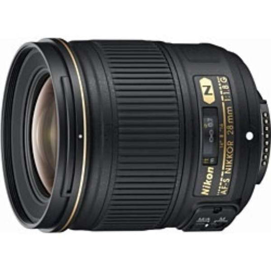 Nikon Camera Lens AF-S NIKKOR 28mm f/1.8G NIKKOR Black [Nikon F / Single Focal Length Lens]