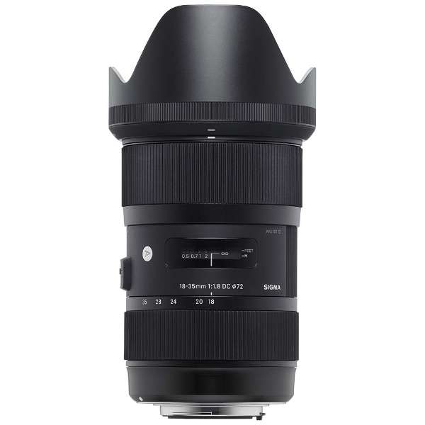 SIGMA Camera Lens 18-35mm F1.8 DC HSM Art for APS-C Black [Nikon F / zoom lens]