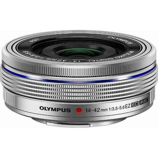 OLYMPUS Camera Lens ED 14-42mm F3.5-5.6 EZ M.ZUIKO DIGITAL Silver [Micro Four Thirds / Zoom lens], Camera & Video Camera Lenses, animota