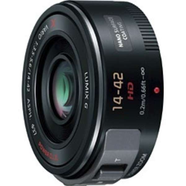Panasonic Camera Lens LUMIX G X VARIO PZ 14-42mm/F3.5-5.6 ASPH./ POWER O.I.S. LUMIX Black H-PS14042-K [Micro Four Thirds / zoom lens]