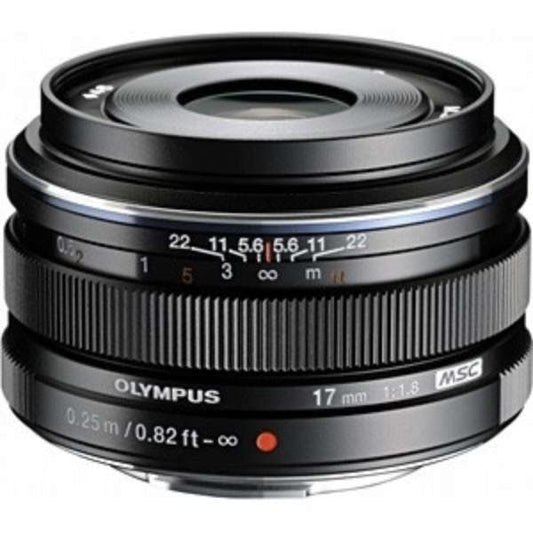OLYMPUS Camera Lens 17mm F1.8 M.ZUIKO DIGITAL Black [Micro Four Thirds /Single Focal Length Lens