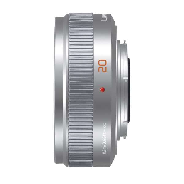 Panasonic Camera Lens LUMIX G 20mm/F1.7 II ASPH. LUMIX Silver H-H020A-S [Micro Four Thirds /Single Focal Length Lens]
