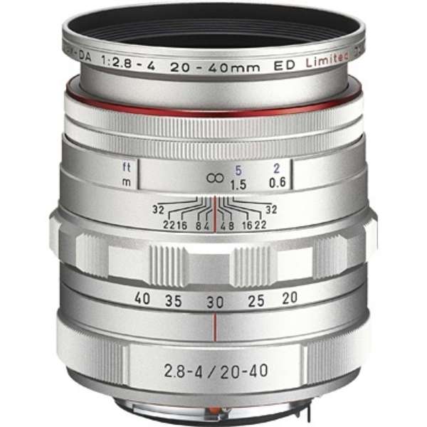 PENTAX Camera Lens HD PENTAX-DA 20-40mmF2.8-4ED Limited DC WR for APS-C Silver [PENTAX K / Zoom Lenses], Camera & Video Camera Lenses, animota