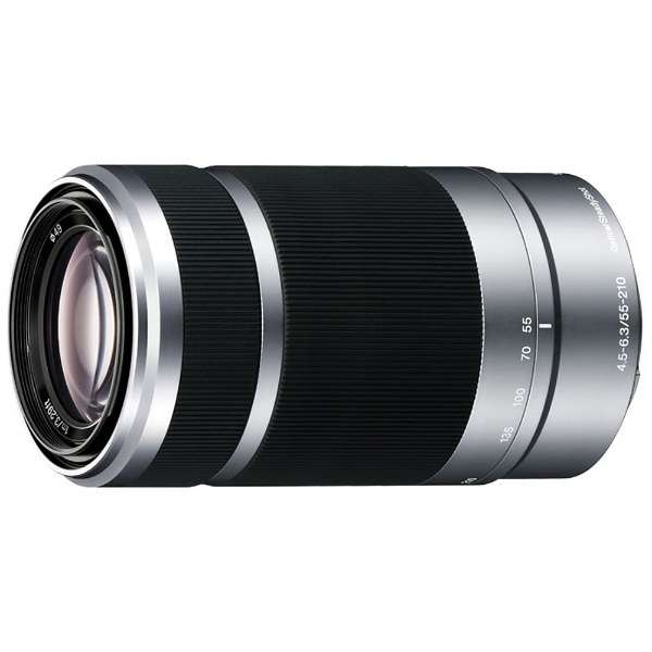 SONY Camera Lens E 55-210mm F4.5-6.3 OSS for APS-C Silver SEL55210 [Sony E / Zoom Lens] (Sony E)