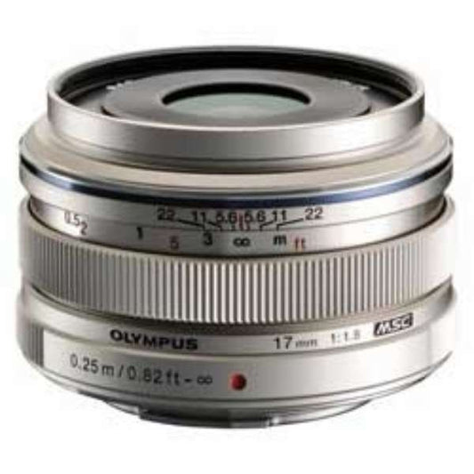 OLYMPUS Camera Lens 17mm F1.8 M.ZUIKO DIGITAL Silver [Micro Four Thirds /Single Focal Length Lens]