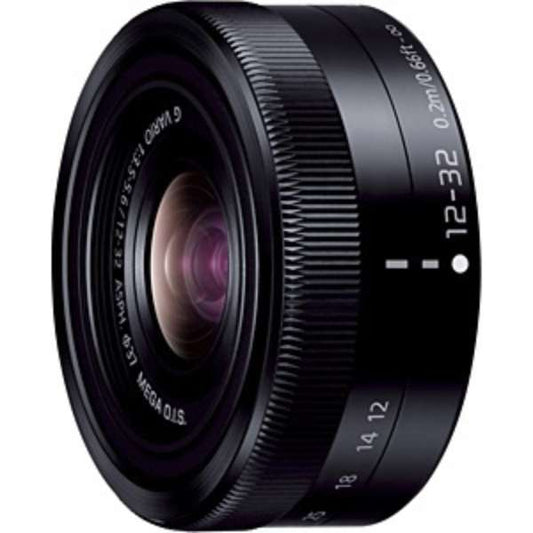 Panasonic Camera Lens LUMIX G VARIO 12-32mm/F3.5-5.6 ASPH./MEGA O.I.S. LUMIX Black H-FS12032-K [Micro Four Thirds / Zoom Lens]