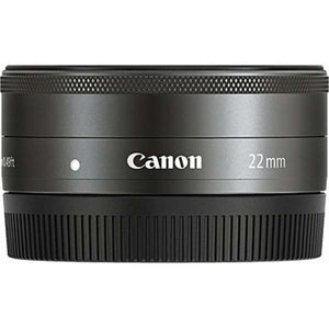 CANON Camera Lens EF-M22mm F2 STM Black [Canon EF-M /Single Focal Length  Lens] | animota