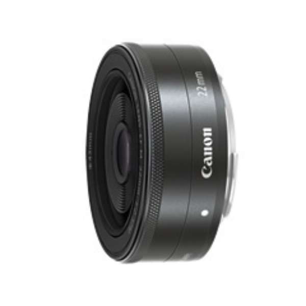 CANON Camera Lens EF-M22mm F2 STM Black [Canon EF-M /Single Focal Length Lens]