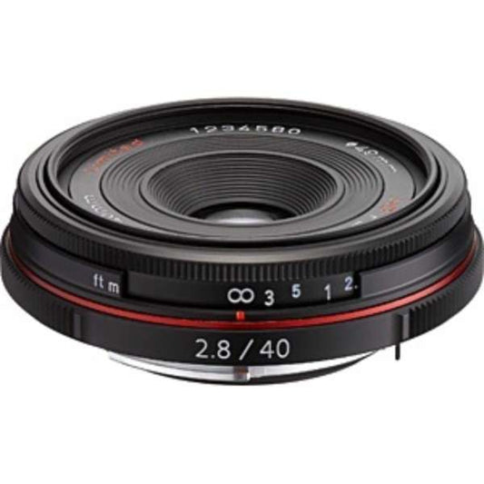PENTAX Camera Lens HD PENTAX-DA 40mmF2.8 Limited for APS-C Black [PENTAX K /Single Focal Length Lens]