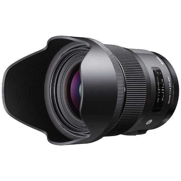 SIGMA Camera Lens 35mm F1.4 DG HSM Art Black [Canon EF / Single Focal Length]