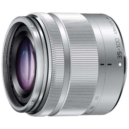 Panasonic Camera Lens LUMIX G VARIO 35-100mm/F4.0-5.6 ASPH./MEGA O.I.S. LUMIX Silver H-FS35100-S [Micro Four Thirds / Zoom Lens]