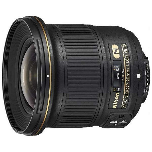 Nikon Camera Lens AF-S NIKKOR 20mm f/1.8G ED NIKKOR Black [Nikon F / Single Focal Length Lens]