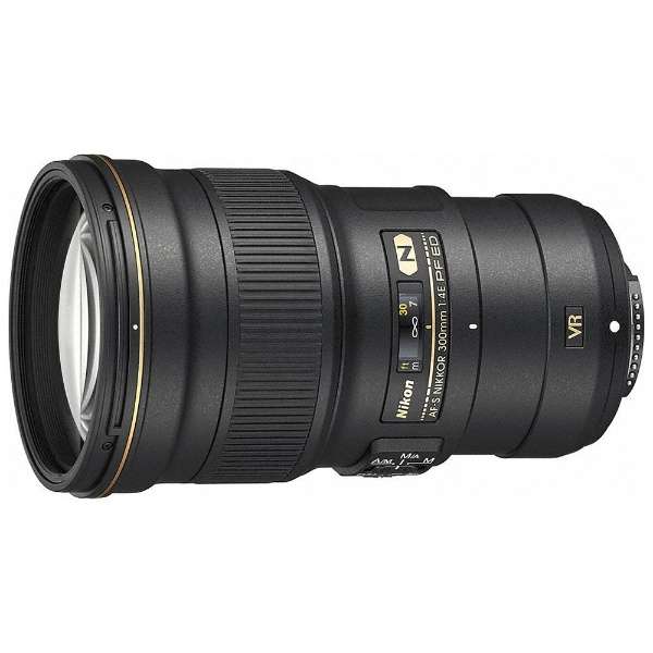 Nikon Kameraobjektiv AF-S NIKKOR 300 mm 1:4E PF ED VR NIKKOR Schwarz [Nikon F / Objektiv mit fester Brennweite]