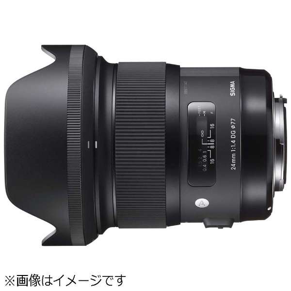 SIGMA Camera Lens 24mm F1.4 DG HSM Art Black [Canon EF / Single Focal Length]