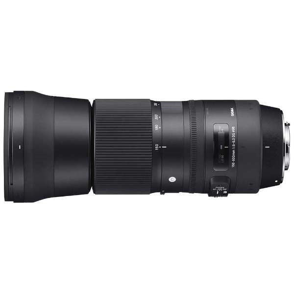 SIGMA Camera Lens 150-600mm F5-6.3 DG OS HSM Contemporary Black [Canon EF / zoom lens]