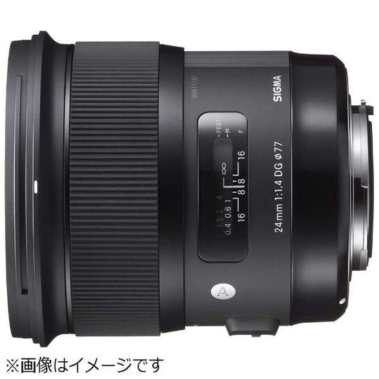 SIGMA Camera Lens 24mm F1.4 DG HSM Art Black [Nikon F / single focal length lens]
