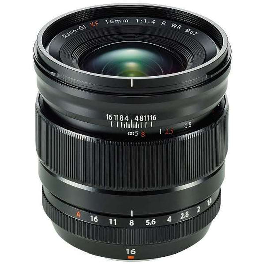 FUJIFILM Camera Lens XF16mmF1.4 R WR FUJINON Black [FUJIFILM X / Single Focal Length Lens]
