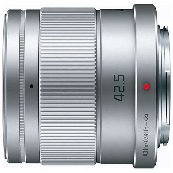 Panasonic Camera Lens LUMIX G 42.5mm/F1.7 ASPH./POWER O.I.S. LUMIX Silver H-HS043-S [Micro Four Thirds / Single Focal Length Lens]