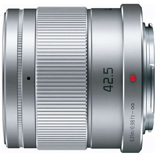 Panasonic Camera Lens LUMIX G 42.5mm/F1.7 ASPH./POWER O.I.S. LUMIX Silver H-HS043-S [Micro Four Thirds / Single Focal Length Lens]