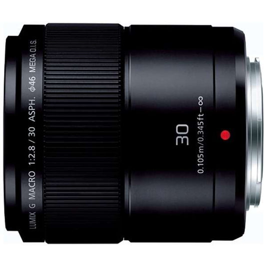 Panasonic Camera Lens LUMIX G MACRO 30mm/F2.8 ASPH./MEGA O.I.S. LUMIX Black H-HS030 [Micro Four Thirds / Single Focus Lens]