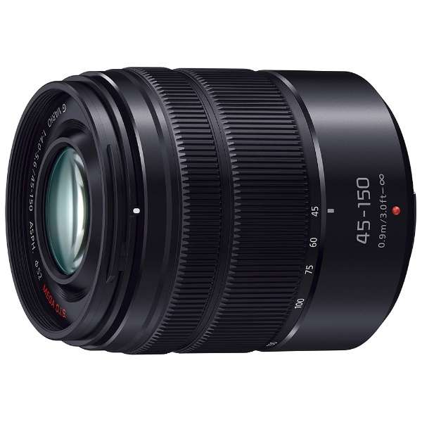 Panasonic Camera Lens LUMIX G VARIO 45-150mm/F4.0-5.6 ASPH./MEGA O.I.S. LUMIX Black H-FS45150-KA [Micro Four Thirds / Zoom Lens]