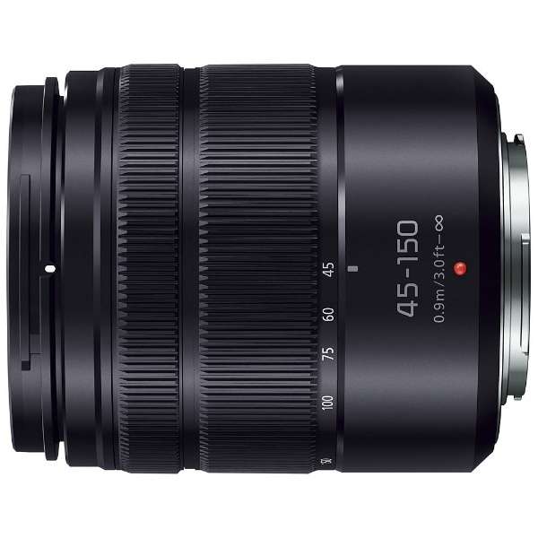 Panasonic Camera Lens LUMIX G VARIO 45-150mm/F4.0-5.6 ASPH./MEGA O.I.S.  LUMIX Black H-FS45150-KA [Micro Four Thirds / Zoom Lens] | animota