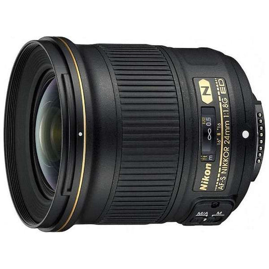 Nikon Camera Lens AF-S NIKKOR 24mm f/1.8G ED NIKKOR Black [Nikon F / Single Focal Length Lens]
