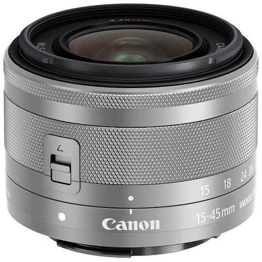 CANON Camera Lens EF-M15-45mm F3.5-6.3 IS STM Silver [Canon EF-M / Zoom Lens]