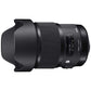 SIGMA Camera Lens 20mm F1.4 DG HSM Art Black [Nikon F /Single Focal Length Lens]