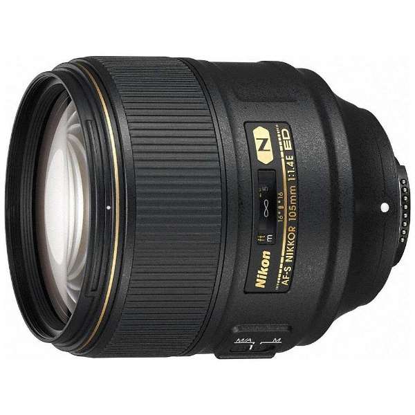 Nikon Kameraobjektiv AF-S NIKKOR 105mm f/1.4E ED NIKKOR (Nikkor) Schwarz [Nikon F / Einzelbrennweitenobjektiv]