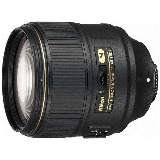 Nikon Camera Lens AF-S NIKKOR 105mm f/1.4E ED NIKKOR (Nikkor) Black [Nikon F / Single Focal Length Lens]