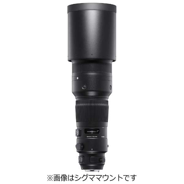 SIGMA Camera Lens 500mm F4 DG OS HSM Sports Black [Canon EF / single focal length lens]