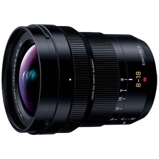 Panasonic Camera Lens LEICA DG VARIO-ELMARIT 8-18mm/F2.8-4.0 ASPH. LUMIX Black H-E08018 [Micro Four Thirds / Zoom lens]