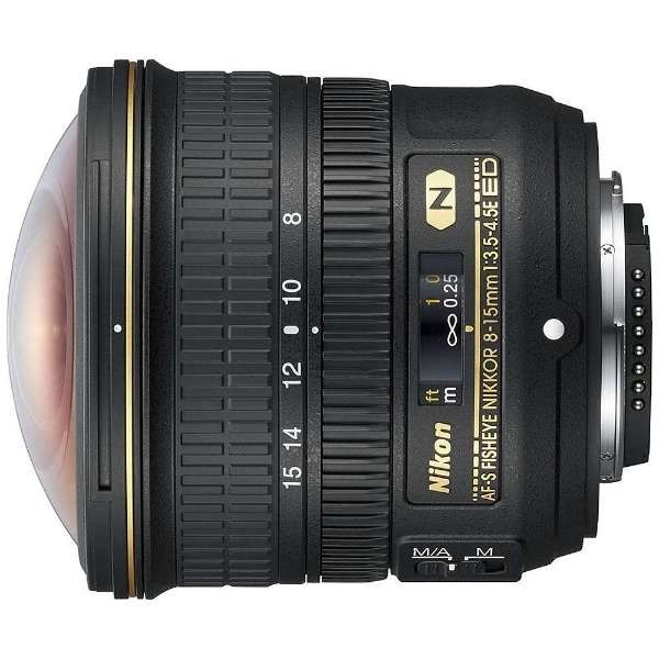 Nikon Camera Lens AF-S Fisheye NIKKOR 8-15mm f/3.5-4.5E ED NIKKOR Black [Nikon F / zoom lens]