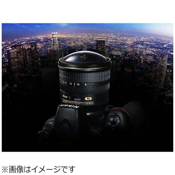 Nikon Kameraobjektiv AF-S Fisheye NIKKOR 8-15 mm 1:3,5-4,5E ED NIKKOR Schwarz [Nikon F / Zoomobjektiv]